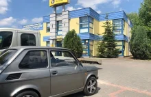 Pierwszy, zarejestrowany elektryczny Fiat 126p "Maluch"