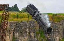 Mission Impossible: lokomotywa spada do przepaści
