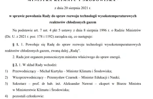 Minister Czarnek specjalistą od reaktorów