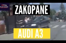 Kierowca (oczywiście audi) wjechał w ludzi samochodem - Zakopane