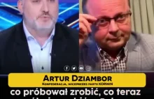 Poseł Artur Dziambor w debacie Polsat News.
