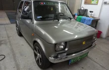 Przerobił legendarnego malucha na auto elektryczne