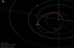 Najbliższa Słońcu asteroida zderzy się z Merkurym lub Wenus