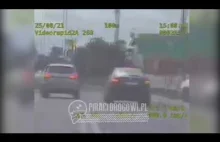 Wypadek podczas policyjnego pościgu. Uciekał audi 150 km/h!