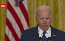 Prezydent USA Joe Biden odpowiada na zamachy w Afganistanie