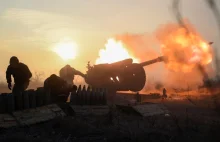 Wojna na Ukrainie. Rosjanie rozpoczęli w sobotę ostrzał artyleryjski