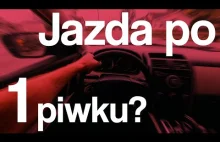 Czy mogę jechać po jednym piwie? Test alkomatem!