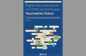 WHO upublicznia dokument dot. projektu Cyfrowego Certyfikatu Szczepionkowego