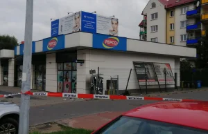 Wysadzono bankomat w Białymstoku