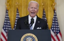 Biden ogłasza zwycięstwo w Afganistanie i obwinia Amerykanów.