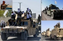 Talibowie urządzili paradę zwycięstwa z przejętym sprzętem wojsk USA
