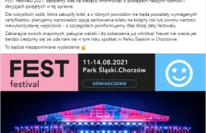 Fest Oszustwo Fest Festivalu