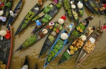 Pływające targi w Azji Południowo-Wschodniej