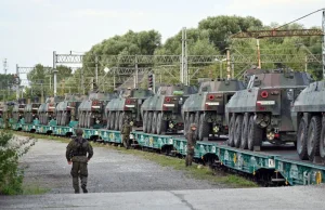 Wielki przerzut sprzętu. 12. Dywizja Zmechanizowana w drodze na ćwiczenia...