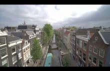Pierwszy na świecie wydrukowany stalowy most w Amsterdamie