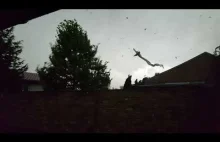 Tornado w Czechach nagrywane na wariata