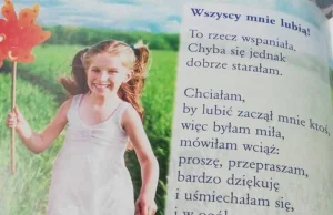 Głupi wierszyk dla dziewczynek w podręcznikach. Nóż się w kieszeni otwiera