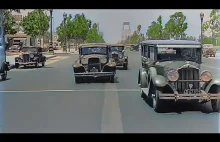 California 1935, Wilshire Blvd w kolorze [60fps, Remastered]