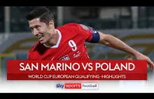 Skrót meczu Polska - San Marino 7:1