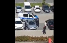 Interwencja policjantów we Wrocławiu