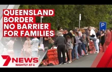 Miasta w Australii mają lockdown. rodziny spotykają się na "granicy"