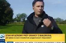 Fotoreporter i dyrektor z W-wy wg. TVN "pokrzywdzonym mieszkańcem" przy granicy!