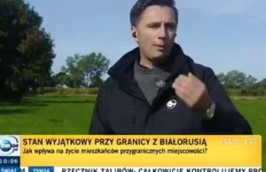 Fotoreporter i dyrektor z W-wy wg. TVN "pokrzywdzonym mieszkańcem" przy granicy!