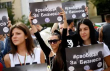 Bułgaria. Protesty przeciw restrykcjom epidemicznym