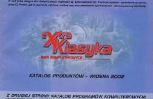 Katalog Extra Klasyka CD-Projekt z 2002 roku