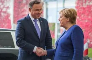 Nie będzie spotkania Merkel z Dudą.