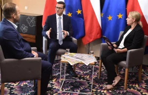 Morawiecki o inflacji : zbiłem szybę? To zarobek dla szklarzy, producentów okien