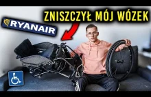 RyanAir zniszczył wózek youtubera..