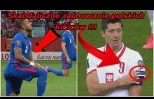 Skandaliczne zachowanie polskich kibiców na meczu Polska Anglia