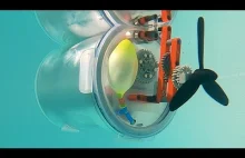 Budowa łodzi podwodnej napędzanej klockami Lego 3.0