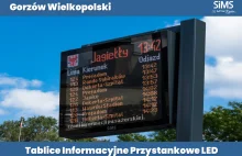Tablice Informacyjne Przystankowe LED dla Gorzowa Wielkopolskiego