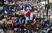 France: Tens Of Thousands Take To The Streets To Protest Against Macron’s...