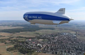 Już jutro nad Wrocławiem pojawi się sterowiec ZF Zeppelin.