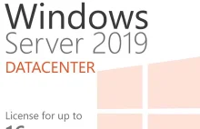 Microsoft Windows Server 2019 Datacenter x64 EN 1PK DSP DVD 16Core –