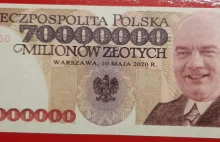 70 milionów złotych Jacek Sasin 70000000 zł 2020