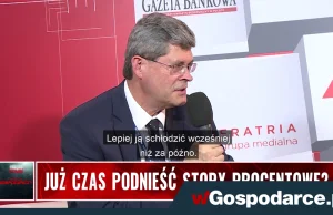 Prezes czeskiego odpowiednika NBP: To ostatni gwizdek