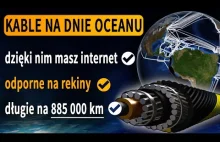 Kable pod oceanem dzięki którym masz internet.