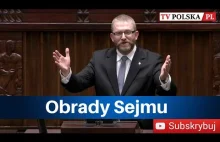 NA ŻYWO 37 Transmisja obrad Sejmu - dzień trzeci