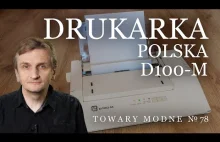 TOWARY MODNE 78 - Drukarka polska Mera D-100M