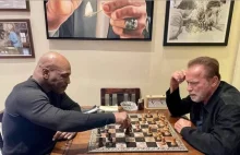 Wielcy grają w szachy: pojedynek Mike Tyson - Arnold Schwarzenegger