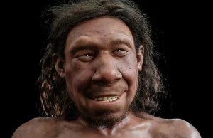 Zrekonstruowano twarz neandertalczyka, który żył 70 tys. lat temu.