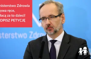 Petycja do Ministra Zdrowia o rozstrzygnięcie konkursu na prowadzenie...