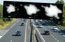 Satelity pokazały, jak "rozlewają" się polskie miasta.