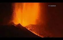 Erupcja wulkanu Cumbre Vieja, La Palma (live)