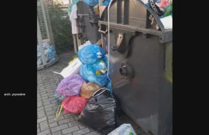 Goleniów zasypany śmieciami.