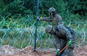 220 prób nielegalnego przekroczenia granicy z Białorusią